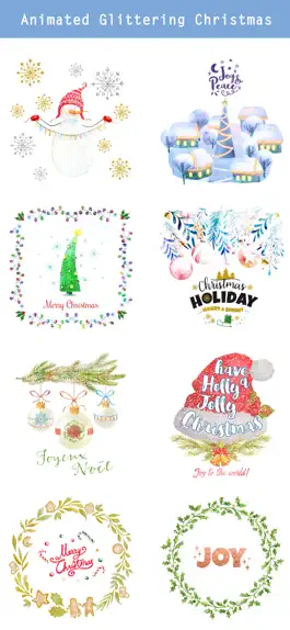 Game screenshot Animated Glittering Christmas apk