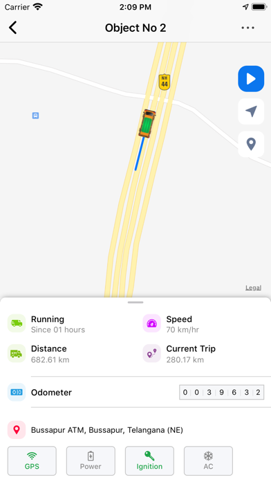 Maruti Gps Track Screenshot