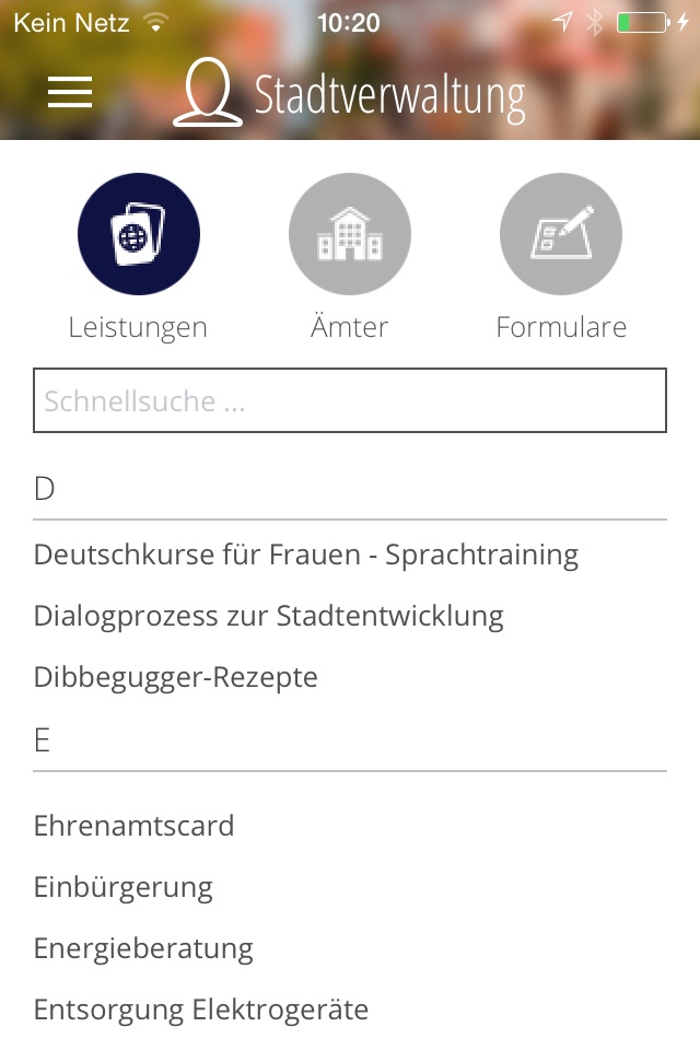 Bruchköbel App screenshot 3