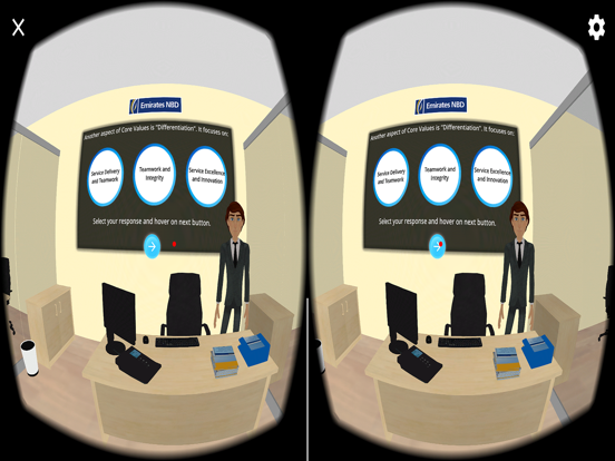 Screenshot #6 pour Emirates NBD VR Academy