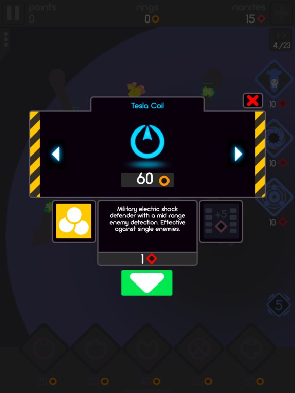 Color Defense - A TD Puzzler iPad screenshot 5 - Games app