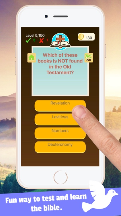 Trivia bible word puzzle