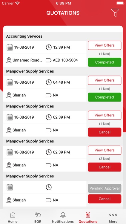 Emirates Quotation screenshot-4