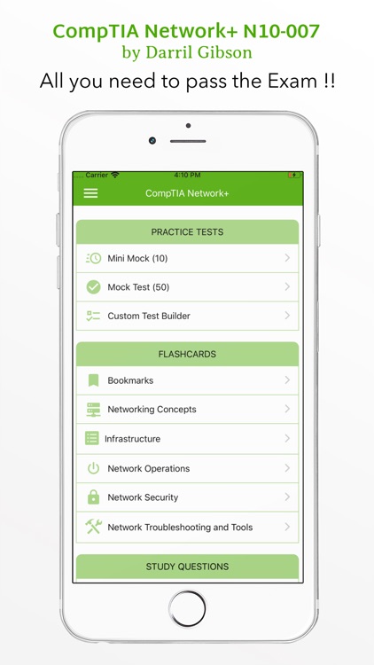 CompTIA Network+ N10-007 Prep screenshot-0