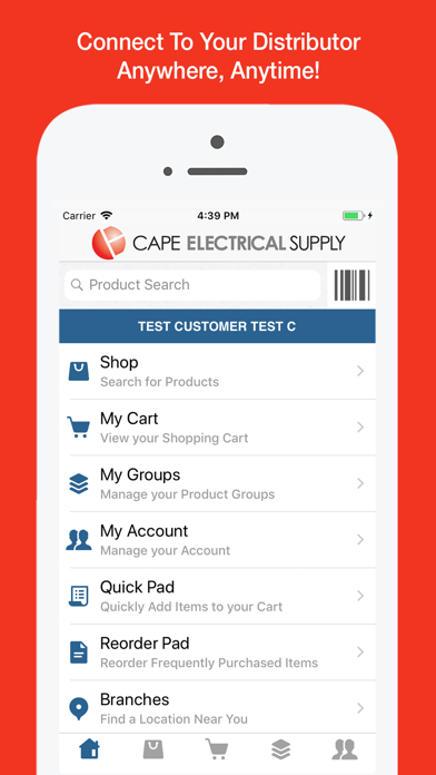 Screenshot #1 pour Cape Electrical Supply