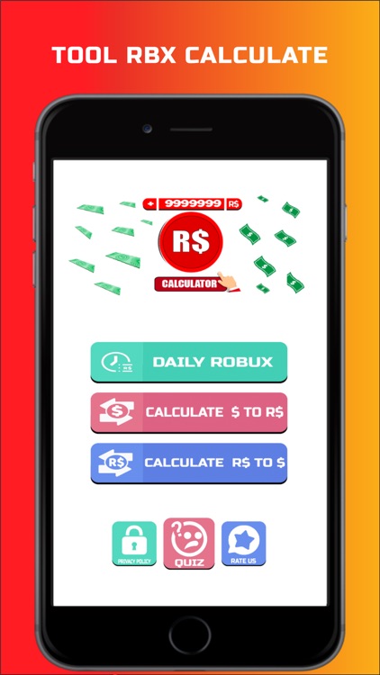 Robux Calculator For Roblox By Amine Bennani - roblox robux money converter