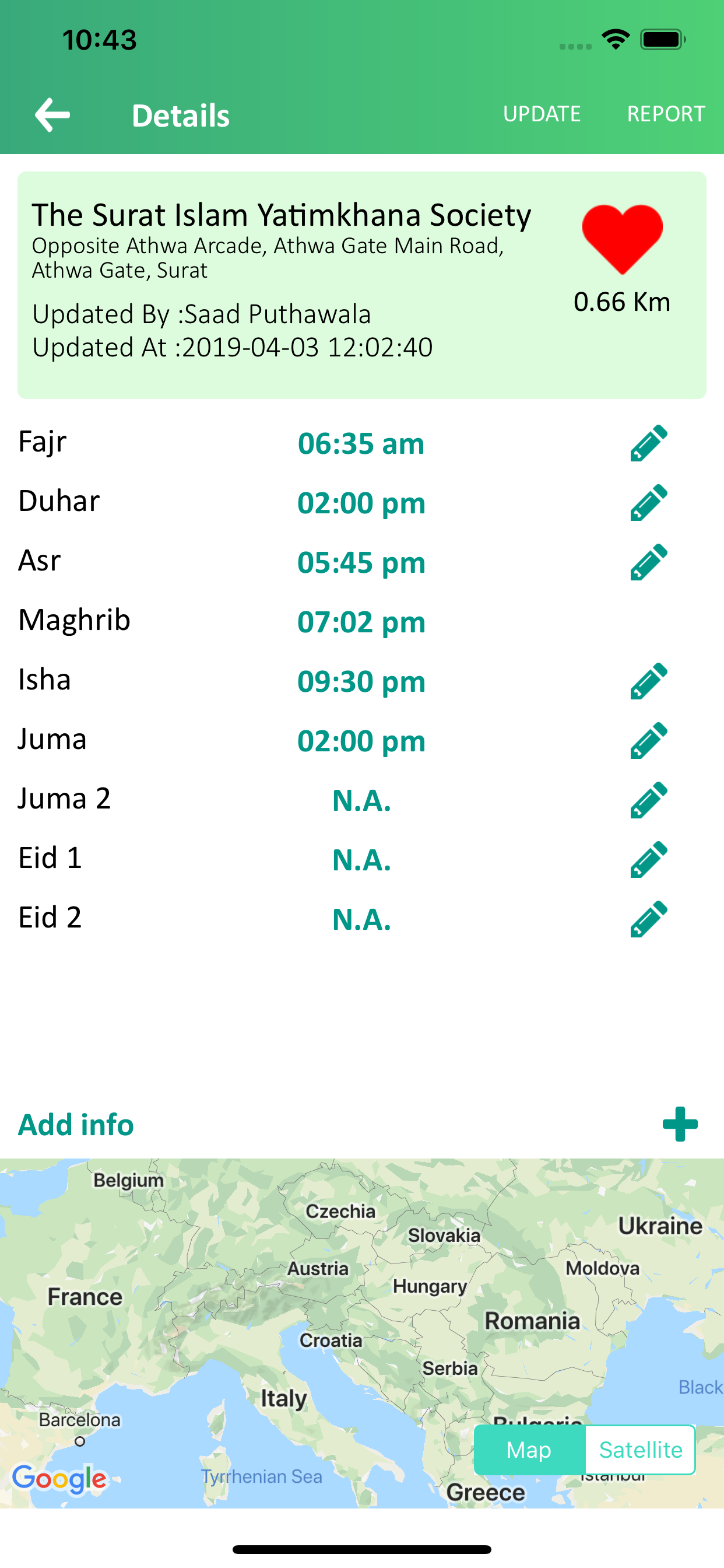 Salah Nearby (Masjids & Salah)