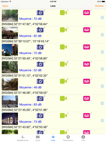 Screenshot #6 pour Noise Meter +