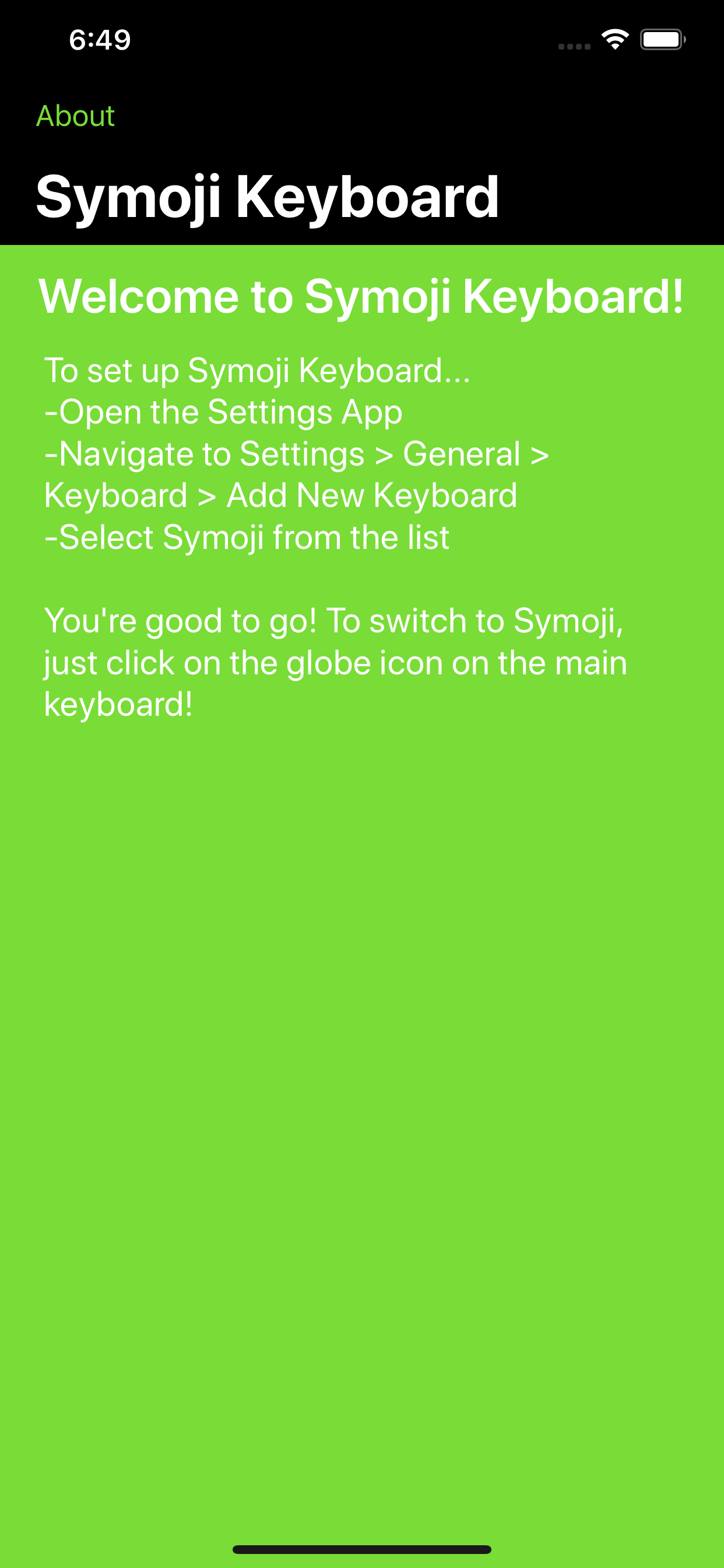 Symoji Keyboard (+Greek)