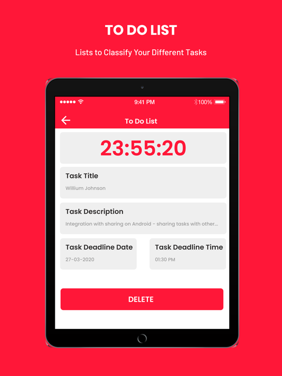 Screenshot #5 pour Reminders : ToDo List & Notes