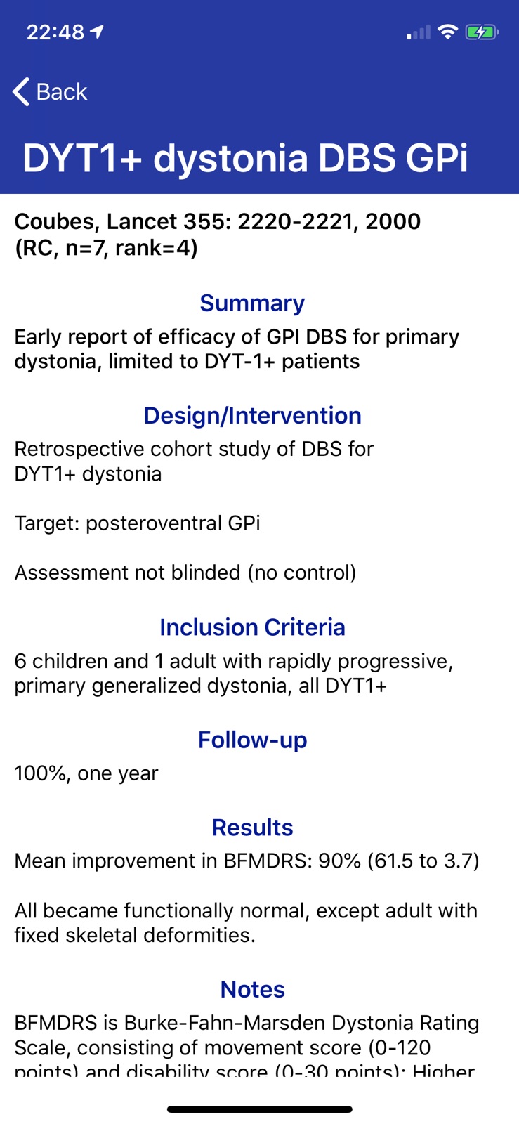 Neurosurgery: What's the data? iphone screenshot 1