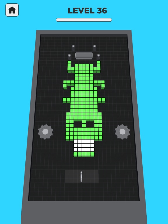 Screenshot #4 pour Color Cube Crush: 3D Saw Cut
