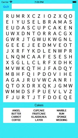 Game screenshot Food Word Search mod apk