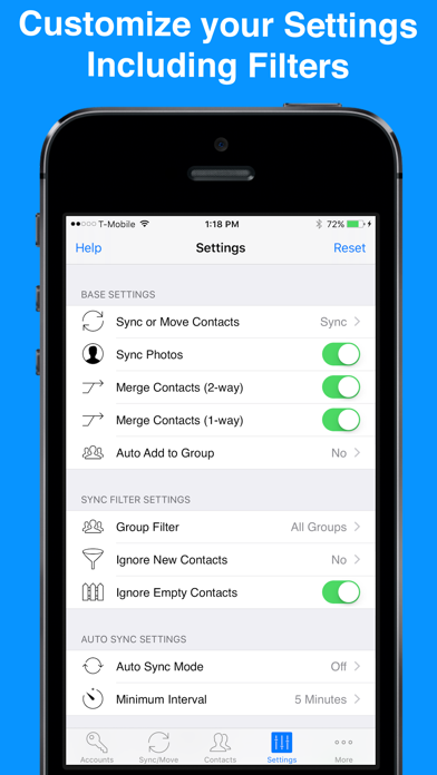 Contact Mover & Account Sync Screenshot 5