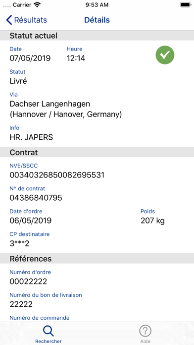 Screenshot #3 pour DACHSER shipmentpointer
