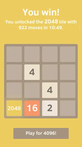 Game screenshot 2048 by Gabriele Cirulli hack