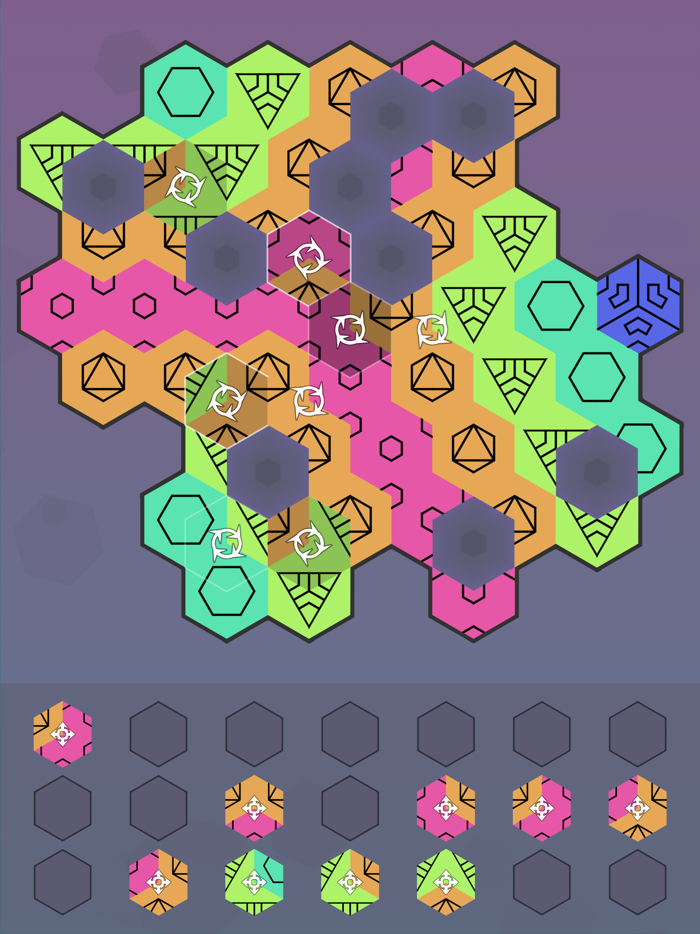 Aurora Hex - Pattern Puzzles