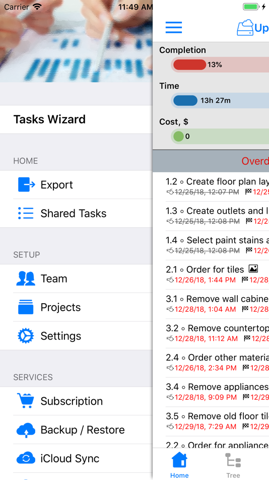 #4. Tasks Wizard (macOS) Ved: OXiGENATOR LLC