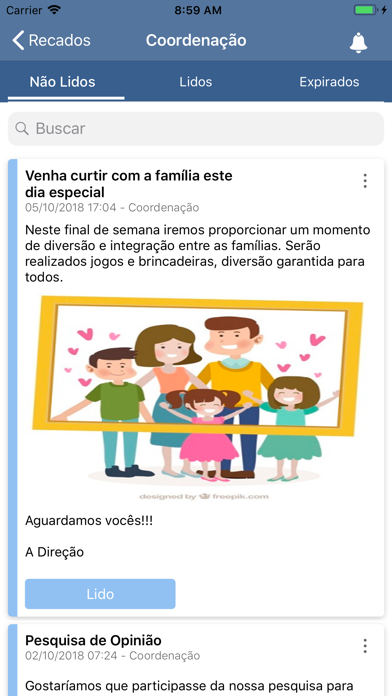Colégio Renovação Screenshot