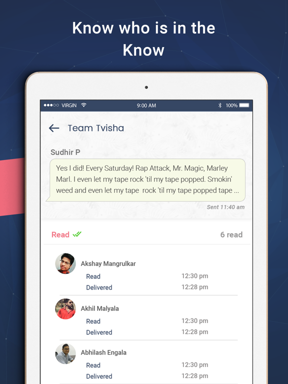 Screenshot #6 pour Troop Messenger - Team Chat