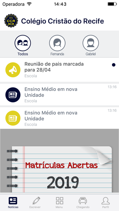 How to cancel & delete Colégio Cristão do Recife from iphone & ipad 3