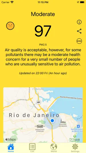Check Air Quality Index - AQI screenshot 1