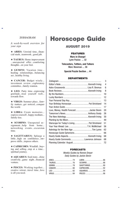 Horoscope Guide