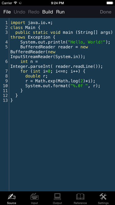 Screenshot #1 pour JVM Programming Language