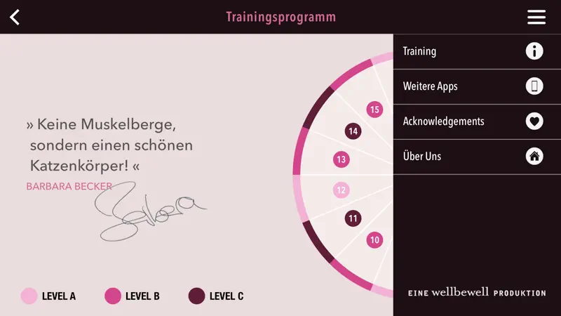 Mein Pilates Flow Training screenshot 3 of 5