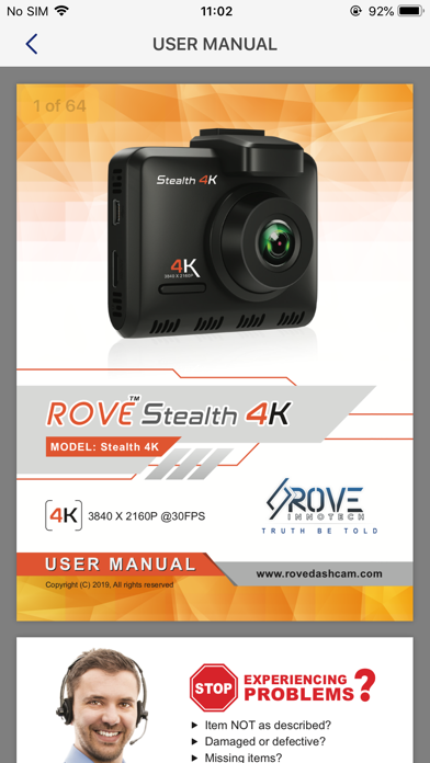 Rove Stealth 4K screenshot 2