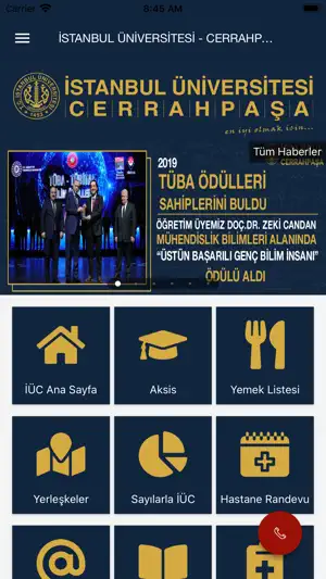 İÜC Mobil screenshot 1