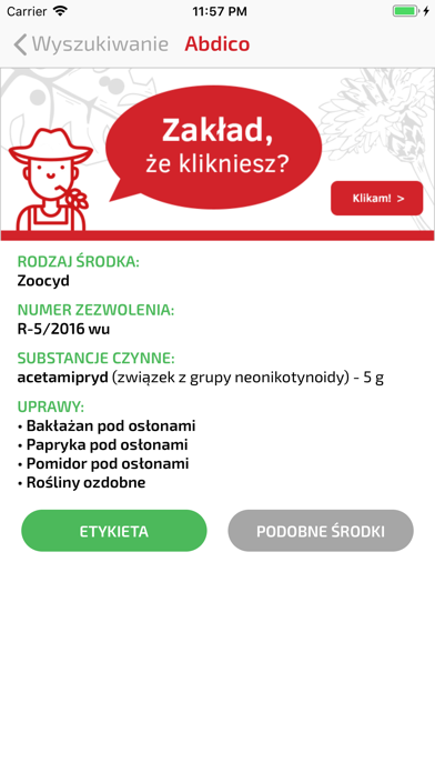 Vademecum Ochrony Roślin Screenshot