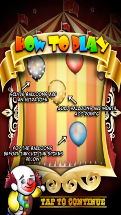 Circus Balloon Challenge LT Screenshot