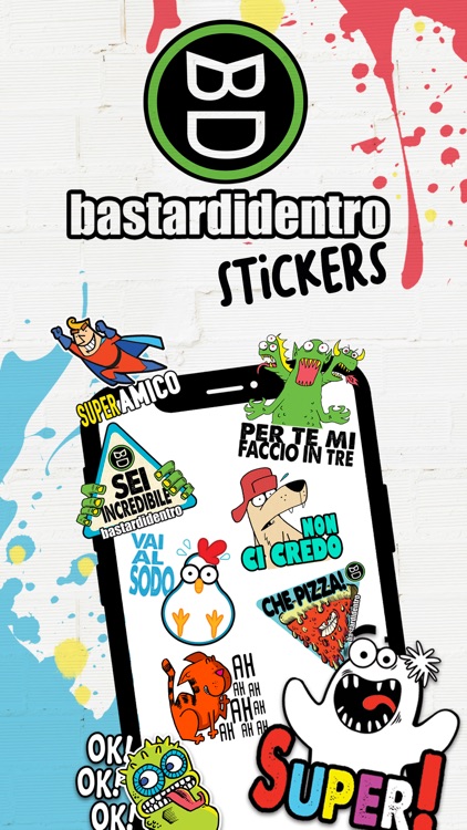 Bastardidentro Stickers