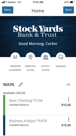 Stock Yards Bank Mobile screenshot 4