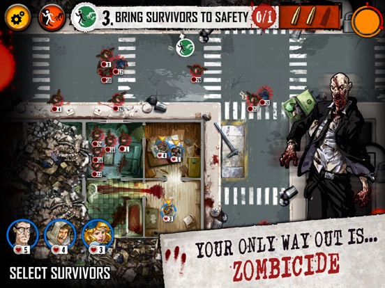 Zombicide: Tactics & Shotguns iPad app afbeelding 5