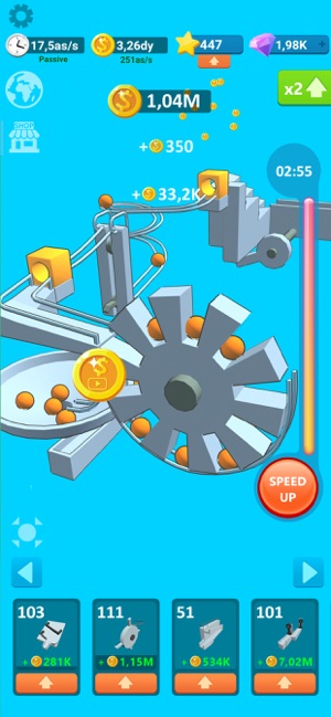 Balls Rollerz Idle 3D 物理解謎放置遊戲(圖1)-速報App