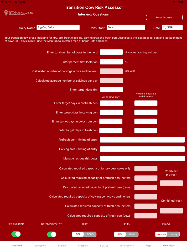 #1. TCRA (iOS) 由: University of Wisconsin - Madison School of Veterinary Medicine