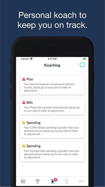 Koach: Get Financially Fit screenshot-3