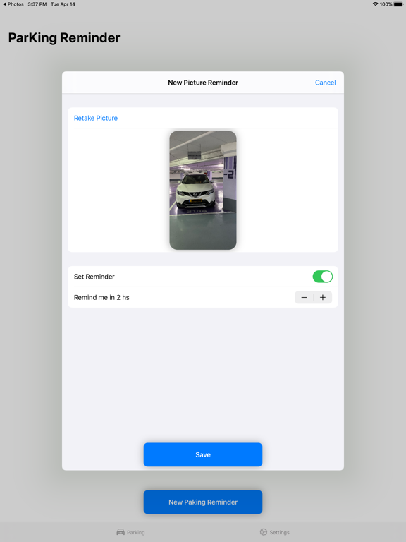 Screenshot #5 pour Indoor ParKing Reminder