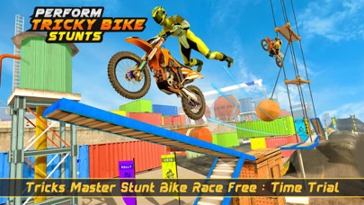 Screenshot #2 pour Tricky Bike Stunt Racing Game