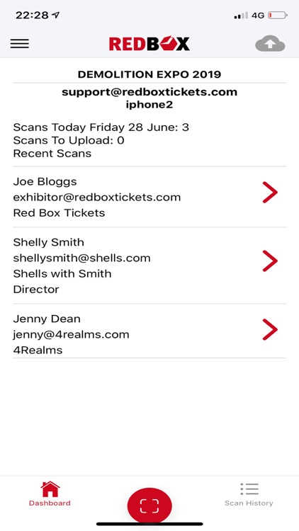 RedBox Contact Capture