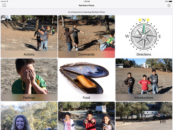 Northern Pomo Language - Intro iPad screenshot 1 - Education app