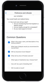 Kidney Choices screenshot