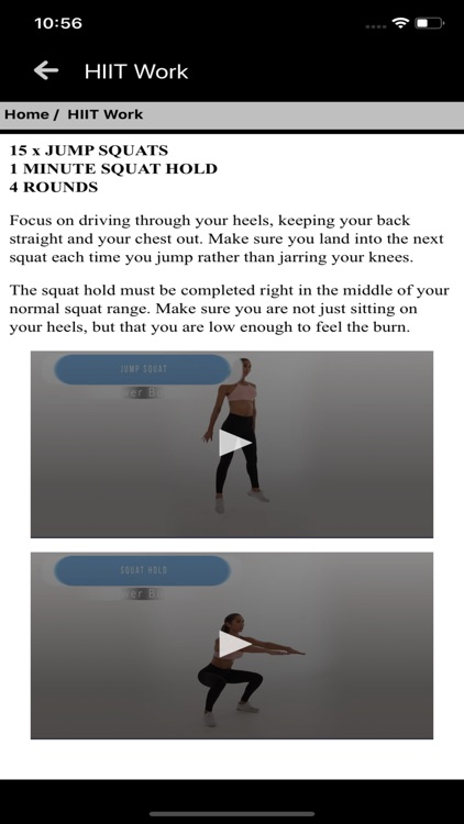HIIT Challenge App