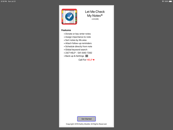Screenshot #4 pour Let Me Check My Notes