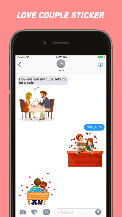 Love Couple Emojis screenshot 3