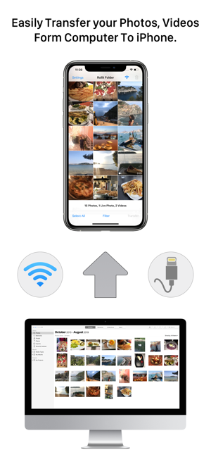 ‎Rollit - Photo Transfer App Screenshot