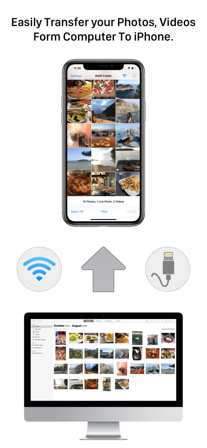 Rollit - Photo Transfer App