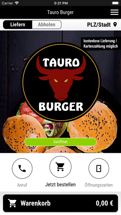 Screenshot #1 pour Tauro Burger